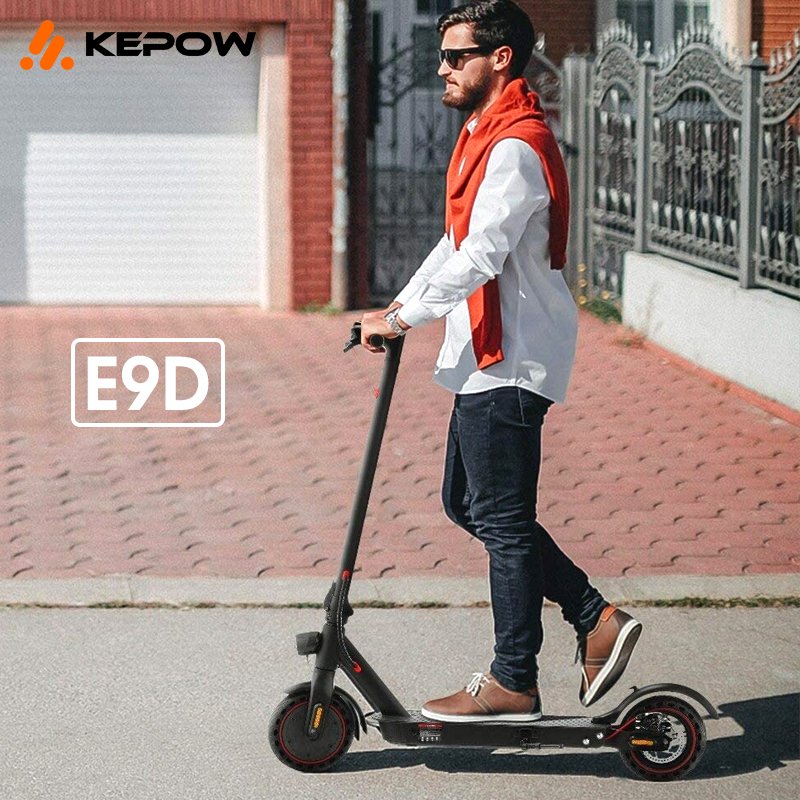 kepow E9D folding mobility Electric Scooters china factory 8.5 inch Tire 350W E Scooters For Adults