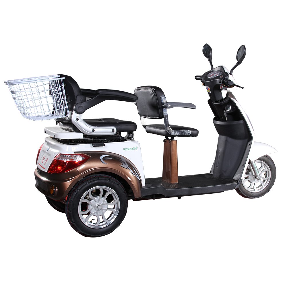 VISTA-L1 Two Seats High Performance Motor Three Wheel Electric Trike Scooter for Adult with EEC Certification