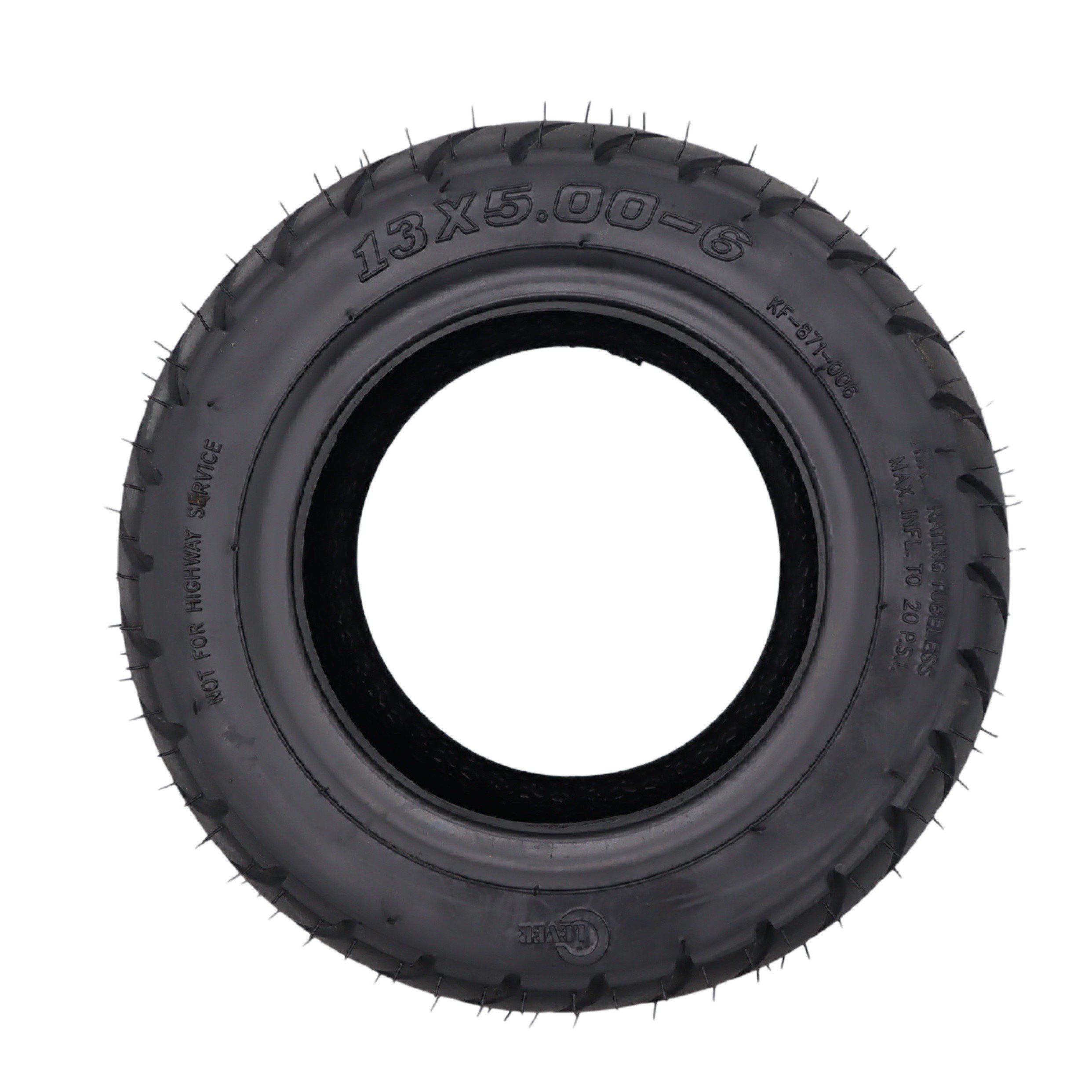 13x5.00-6 tubeless tire 13 inch Pneumatic Thickened Tires for electric scooter part