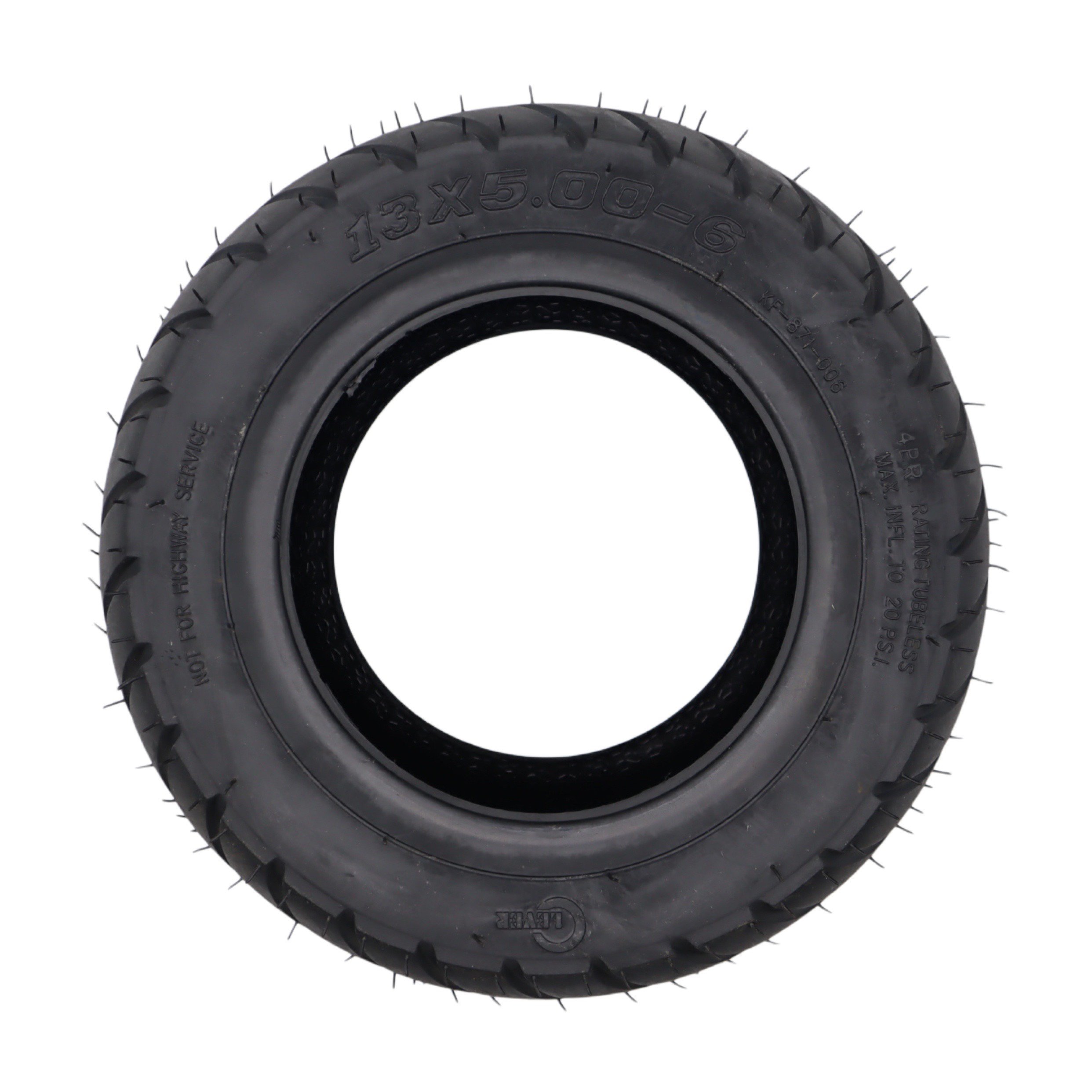 13x5.00-6 tubeless tire 13 inch Pneumatic Thickened Tires for electric scooter part