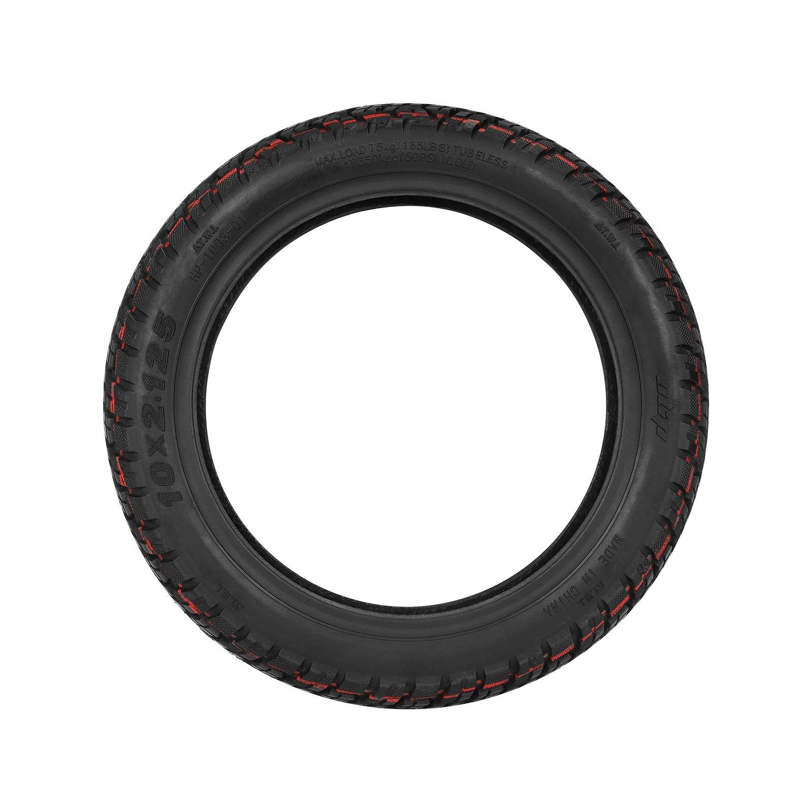 Eu Warehouse Ulip Scooter Outer Tire 10*2.125 Self-repairing Off road Tubeless Tire for Segway F20 F25 F30 F40