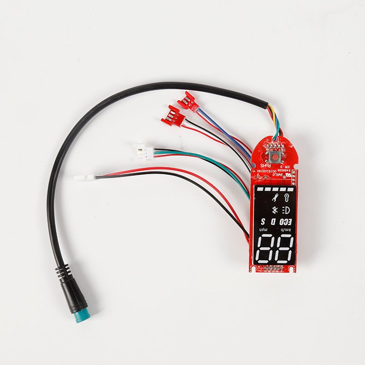 Manufacturer Electric Scooter Parts Electric Scooter Instrument Display Dual Brake Control for Adult Electric Scooter
