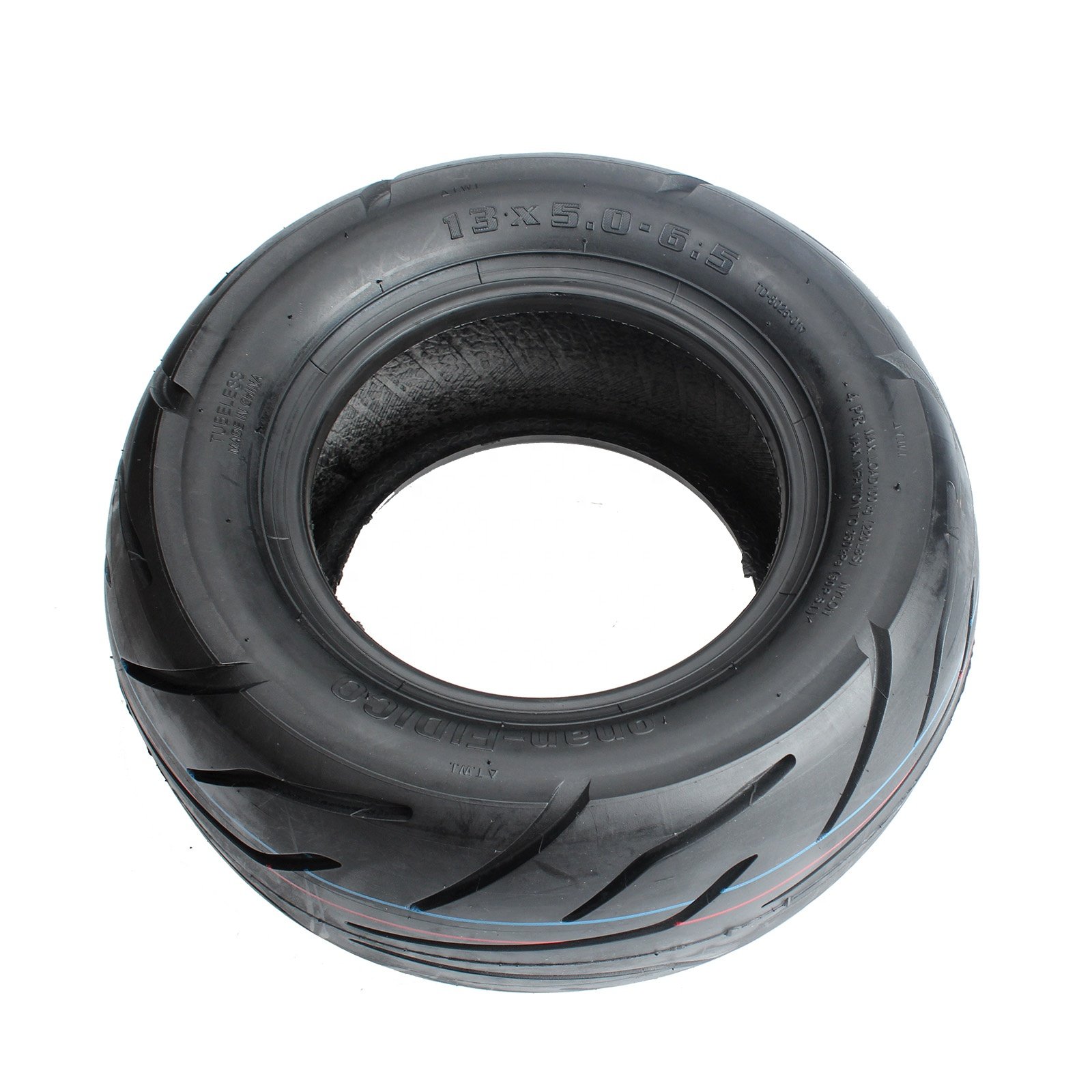 High Quality 13x5.00-6.5 thickening Tubeless Tire 13 Inch Vacuum Tyre for Motorcycle FLJ K6 Electric Scooter Accessories