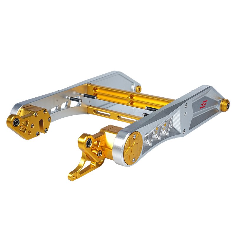 Custom Motorcycle Rear Rocker Arm CNC Aluminum Alloy Electric Motorcycle Modification Aluminum Alloy Flat Fork