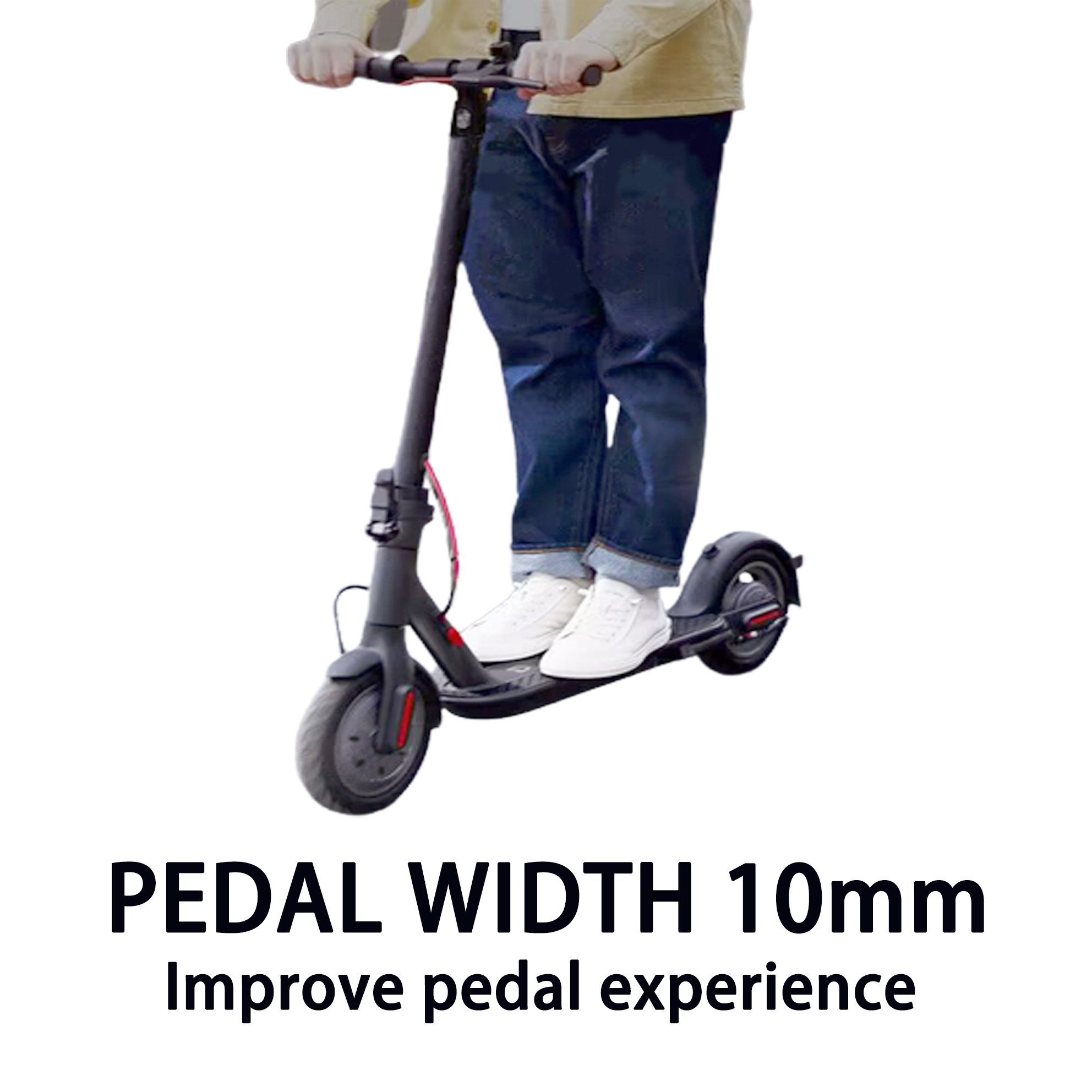 NQ SPORTS Detachable Battery Vacuums Tire Dual Motor Folding Two Wheel 350W Foldable Adult Electric Scooter