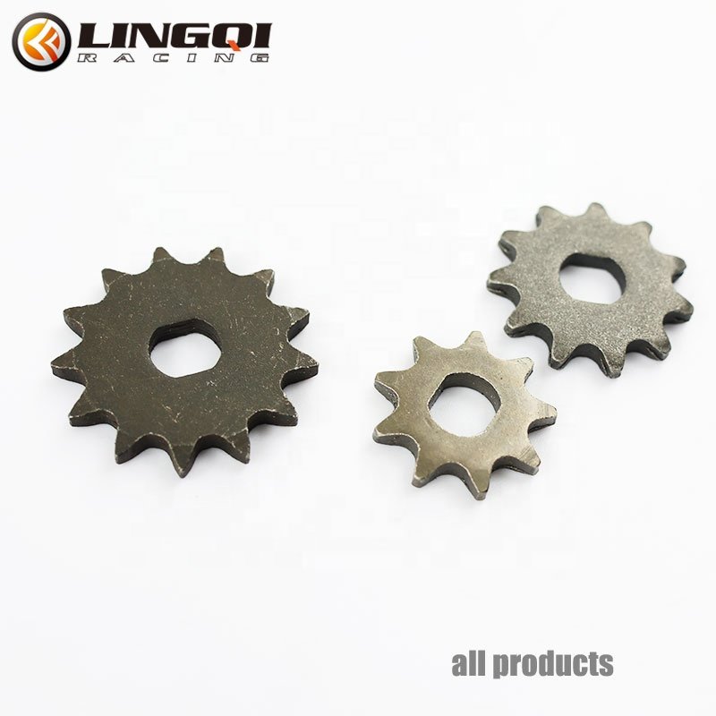 Motorcycle Mini Moto Steel Motor Gear 43cc 47cc 49cc T8F Chain Sprocket Engine System Pinion For Pocket Dirt Bike Scooter Parts
