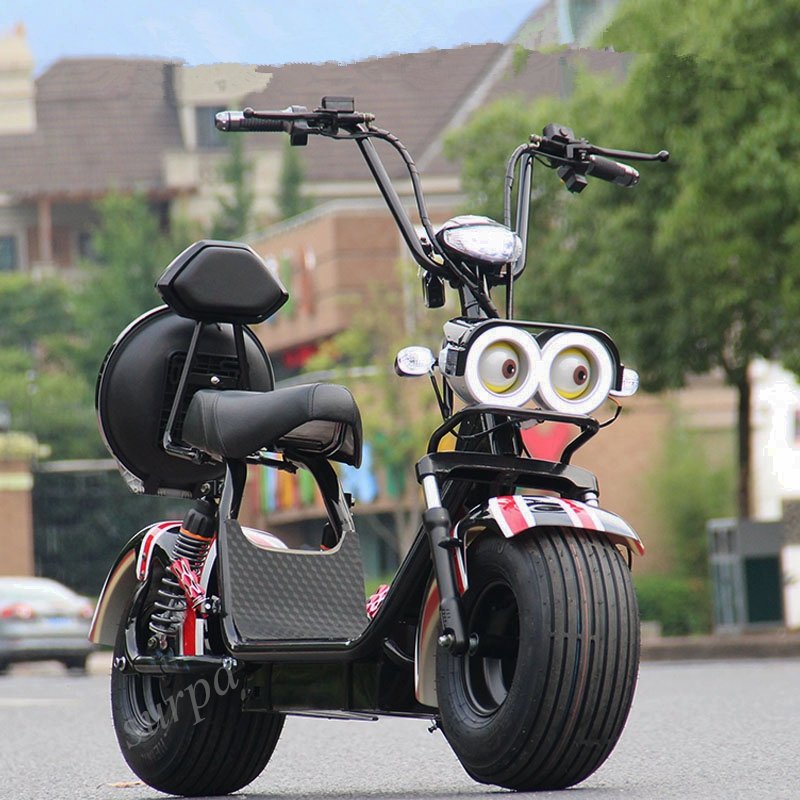 1500w 2000w 60V 12ah/20ah two seats citycoco scouter electric scooter/cheap e scooter/e fat tyre scooter