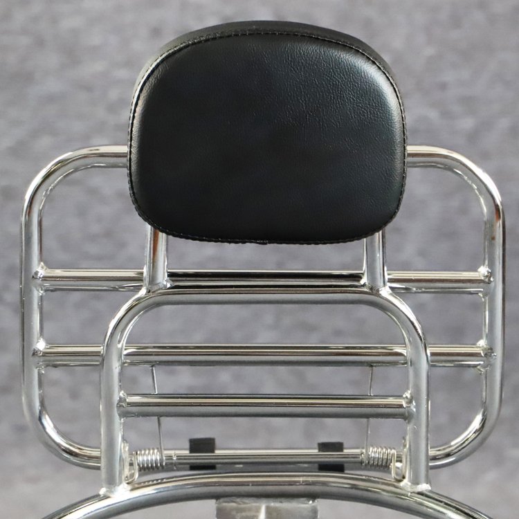 BORSKE Factory Wholesale Vespa parts Cargo Shelf Backrest Storage Rack Scooter Rear Luggage Rack for Piaggio Vespa Lx LxV S
