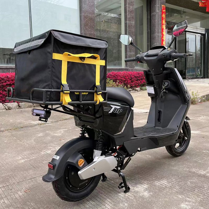 EEC Certificated Long Range High Speed Adult Electric Motorcycle 1000w 72v 20ah Motor Electric Scooter With Food Box