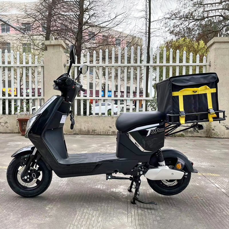 EEC Certificated Long Range High Speed Adult Electric Motorcycle 1000w 72v 20ah Motor Electric Scooter With Food Box