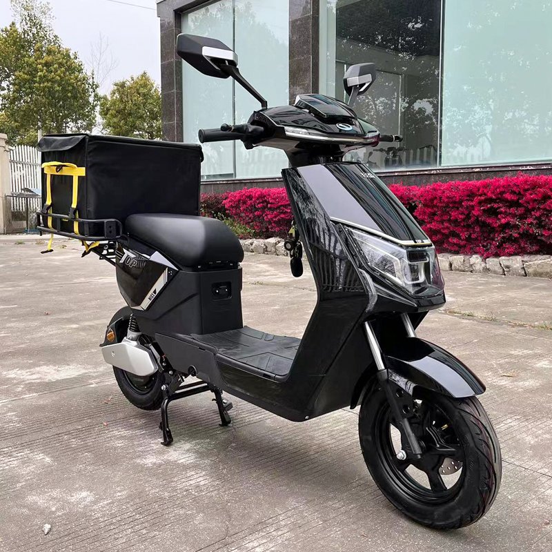 EEC Certificated Long Range High Speed Adult Electric Motorcycle 1000w 72v 20ah Motor Electric Scooter With Food Box