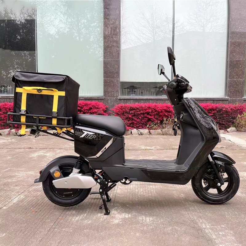 EEC Certificated Long Range High Speed Adult Electric Motorcycle 1000w 72v 20ah Motor Electric Scooter With Food Box