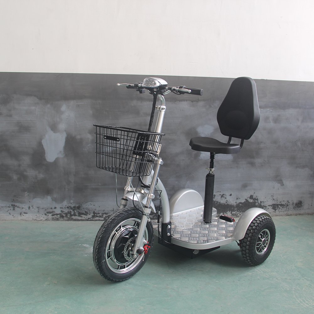 Wholesale New 3-Wheeled Electric Scooter Rear Motor Drive Lithium Battery 1000w Power Bluetooth Smart Disc Brake Seat