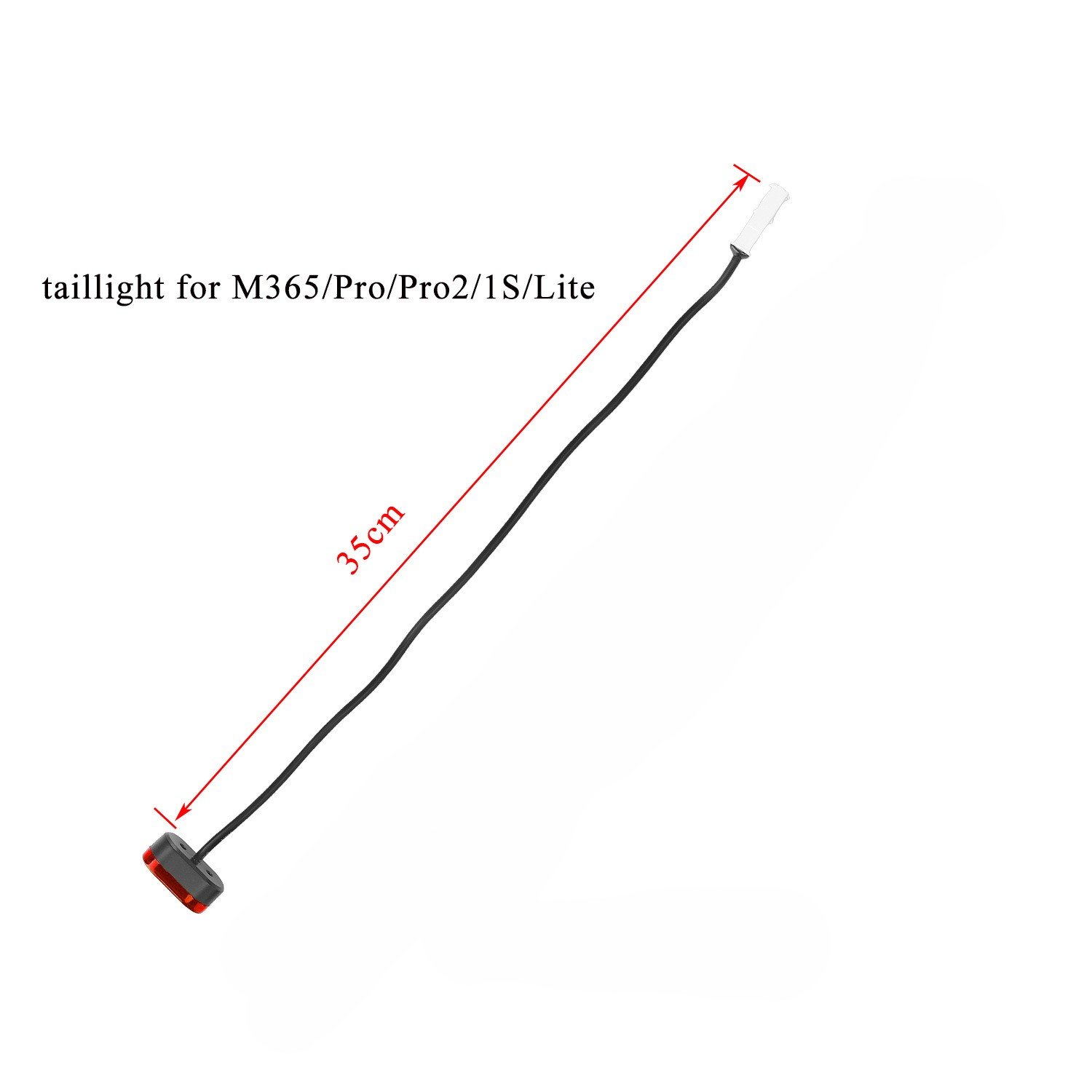 EU Warehouse Electric Scooter Taillight Rear Tail Light Safety Warning Stoplight For Xiaomi M365 Pro Pro2 1S Scooter Parts