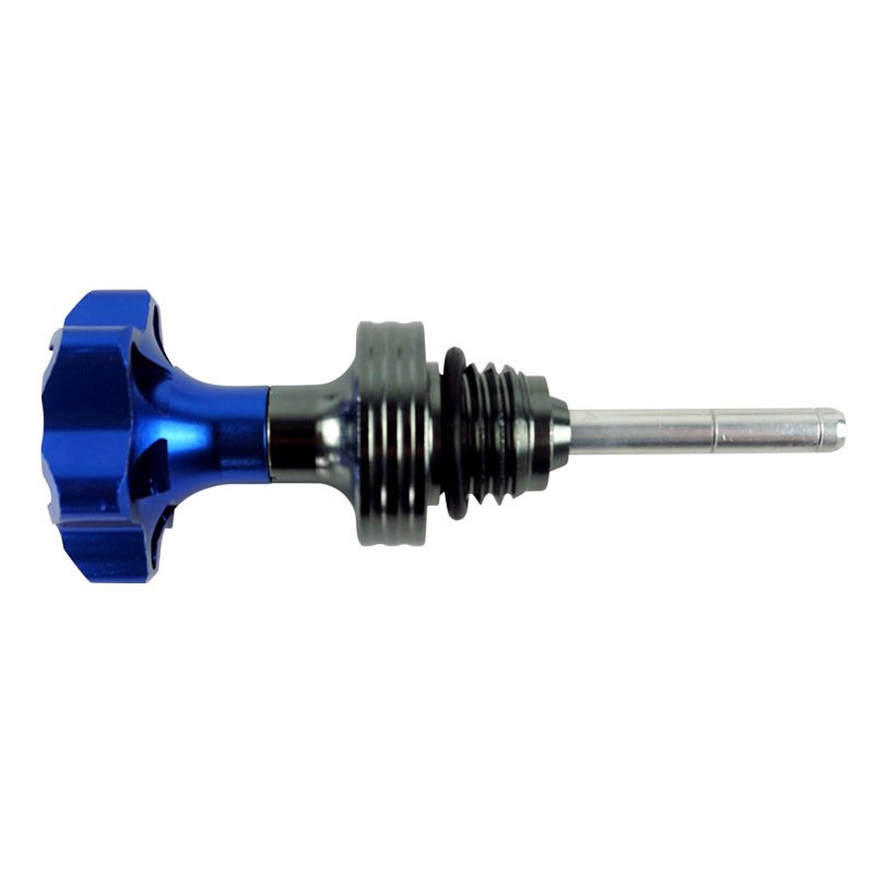 CNC Aluminum Scooter Oil Level Indicator Gauge Motorcycle Fuel Dipstick for Motor Use