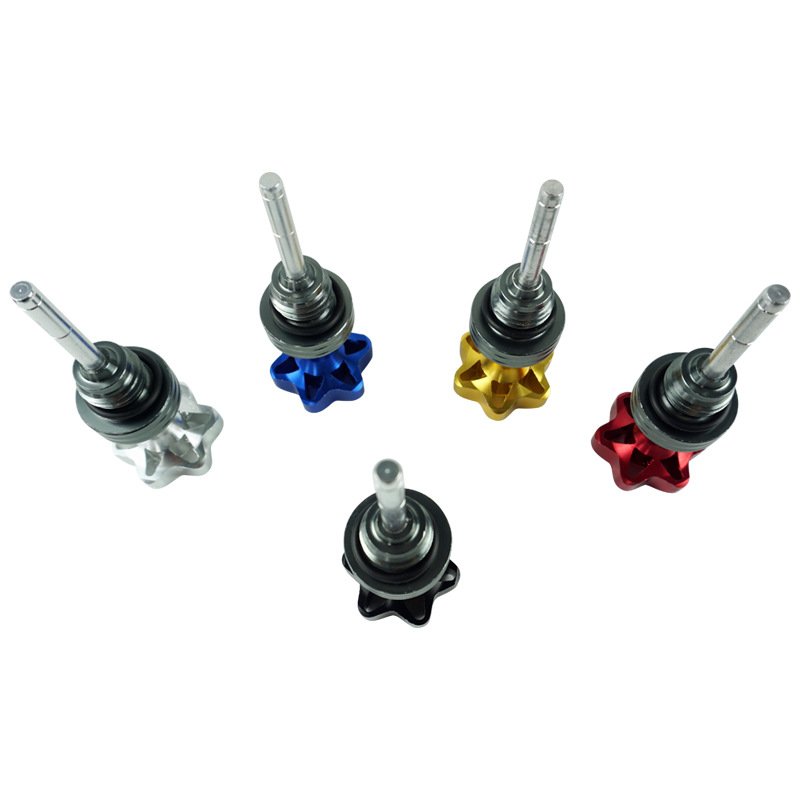 CNC Aluminum Scooter Oil Level Indicator Gauge Motorcycle Fuel Dipstick for Motor Use