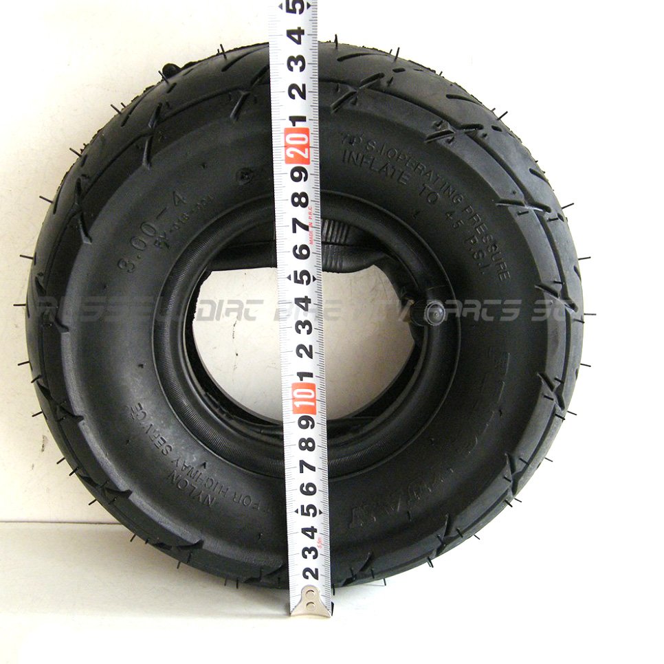 Tube 3.00-4 Tire Wheels Scooter Tyre For Mini 2 Stroke Quad ATV Motor Bike Parts For Razor Pocket E300 E325