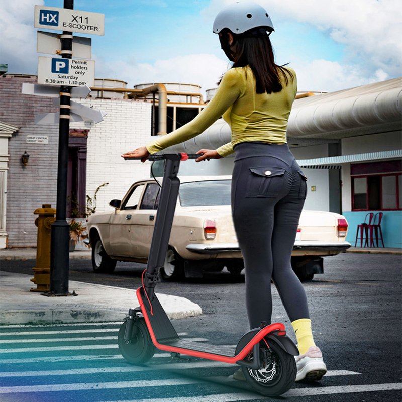 2024 Europe warehouse 450w Motor E scooter 10 Inch 13 Ah Removable Lithium Battery 50KM Long Range Electronic Scooters Adult