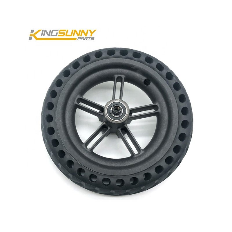 Rear Wheel For Xiaomi M365 1S Scooter Parts Electric Wheel with Honeycomb Solid Tire escooter Replacement Accessories
