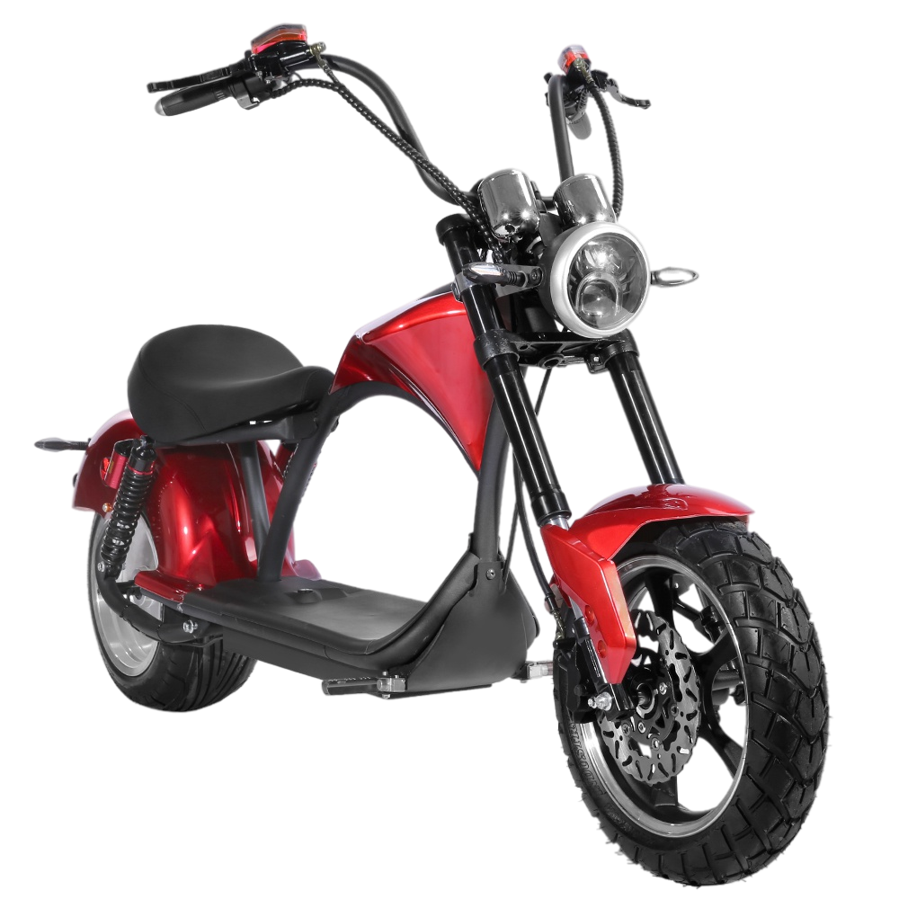 Amoto eec certification and overseas warehouse 3000W 12inch fat tire motorcycle hot sale electric scooter citycoco 30ah
