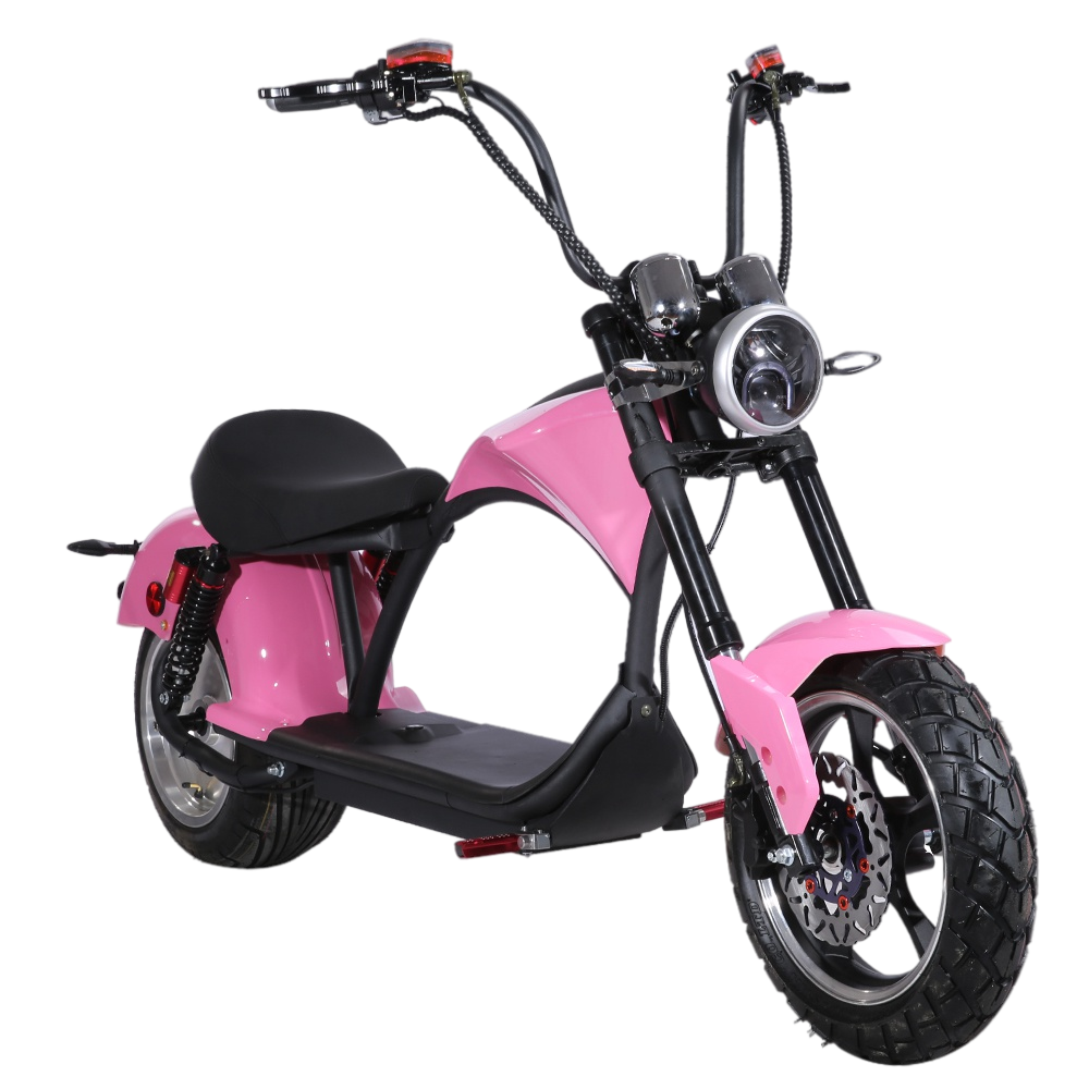Amoto eec certification and overseas warehouse 3000W 12inch fat tire motorcycle hot sale electric scooter citycoco 30ah
