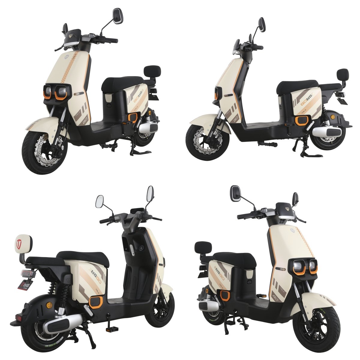 TAILG Chinese Eec Cool Design New 100Km 400W CKD E Moped Two Seater City Bike Electric Scooters
