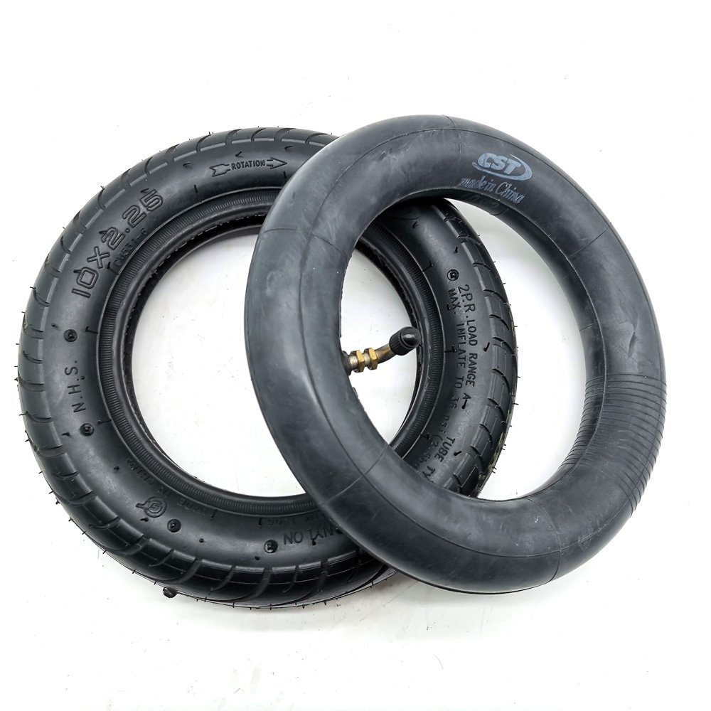 10x2.25 Scooter Tire Inner Outer Tubes Replacement Parts For Mini Folding Scooter