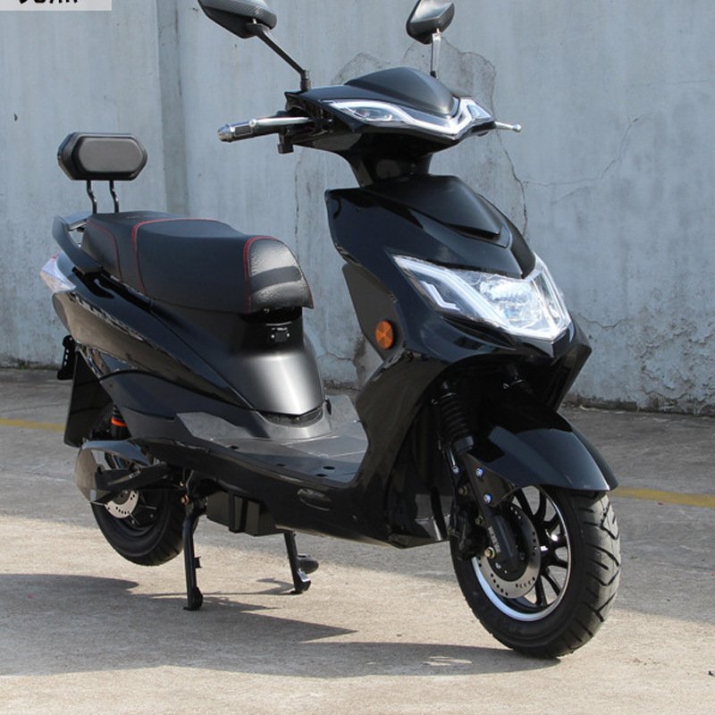 Cheaper loading 2 passenger 60V 48V 1000w Electric Scooter spare parts CKD popular in India