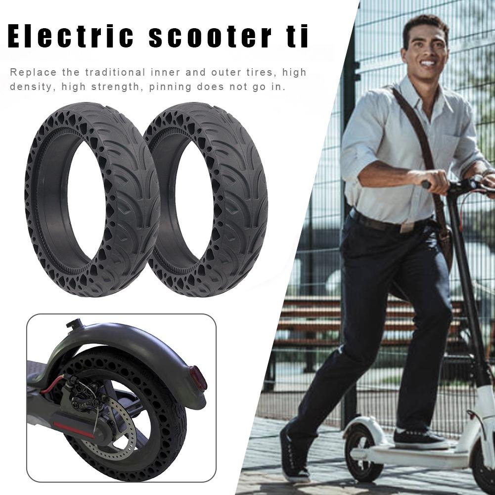 New Image Color Honeycomb 8.5 inch Solid Tire For Mijia M365 Electric Scooter Part Shock Absorbing Explosion-Proof Scooter Tires