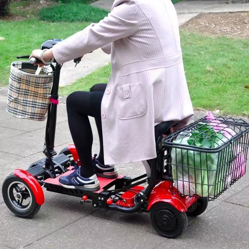self-balancing electric scooters for handicapped light electric folding wheelchair scooter electric tricycle scooters adults