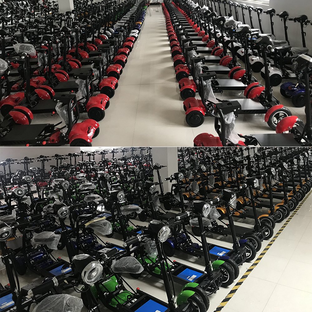 self-balancing electric scooters for handicapped light electric folding wheelchair scooter electric tricycle scooters adults
