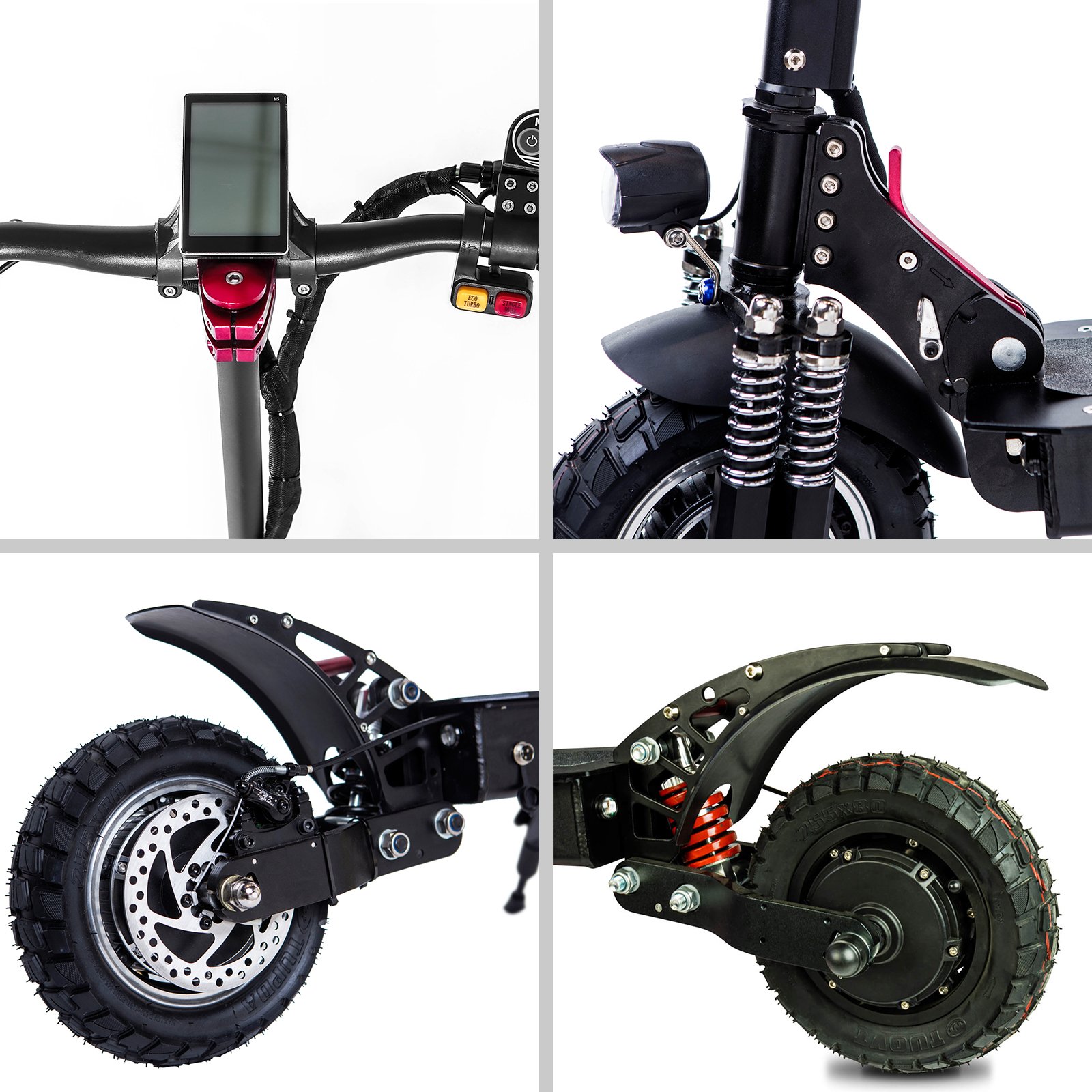 Nanrobot D4+2.0 2000w 52v 60 Km/h Trending Electric Scooter For Man