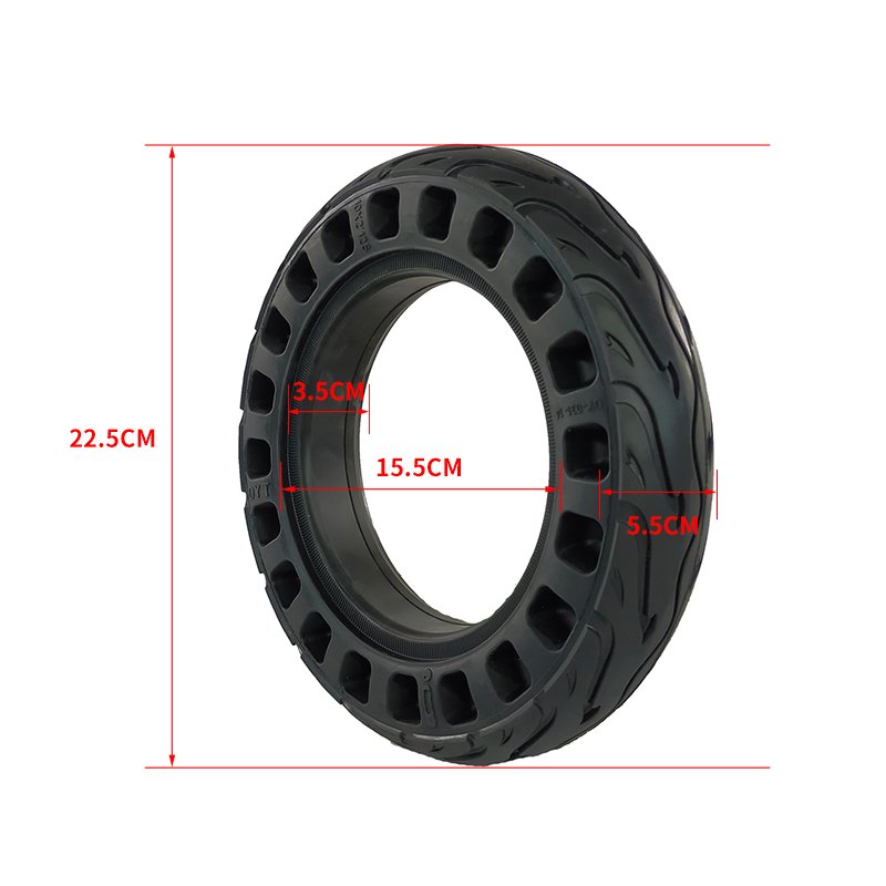 10 Inch Solid Tire 10* 2.125 Front Rear Solid Tyre For Electric Scooter Wheels Accessories Repairments Parts