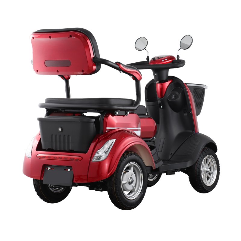 New Cheap EEC COC Elderly Care 500w Mopeds 4 Wheel Mobility Electric Scooter with Electromagnetic brake Adult