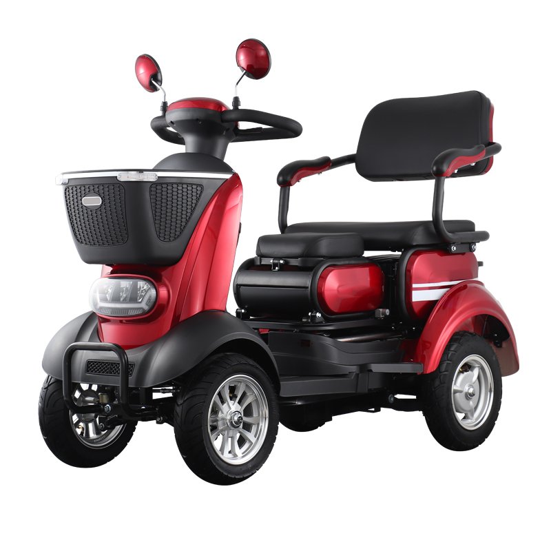 New Cheap EEC COC Elderly Care 500w Mopeds 4 Wheel Mobility Electric Scooter with Electromagnetic brake Adult