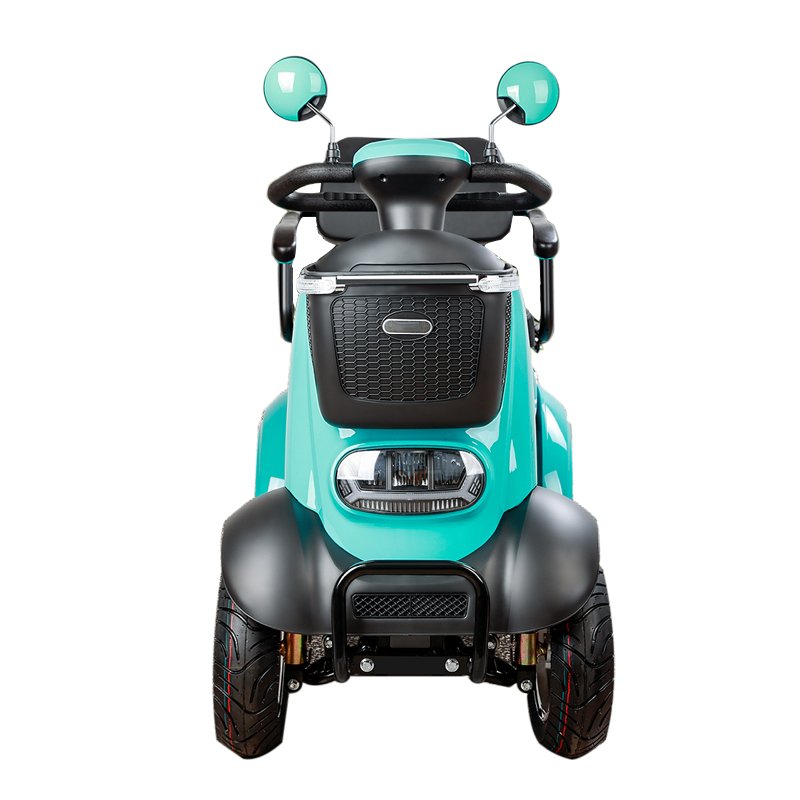 New Cheap EEC COC Elderly Care 500w Mopeds 4 Wheel Mobility Electric Scooter with Electromagnetic brake Adult