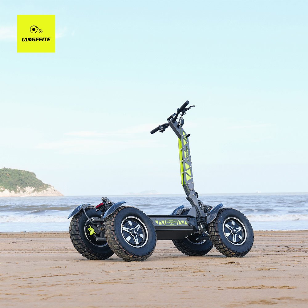 LANGFEITE 4*4 Motors GT4S Power Electric Atv Four Wheels Electric Scooters Moto Electrica Scooter