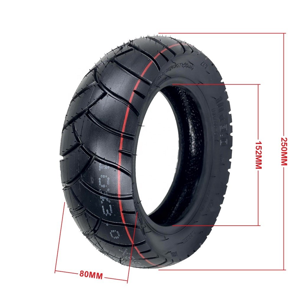 10x3.0 Tubeless Tire for Zero 10x Kugoo M4 Pro Electric Scooter 10 Inch Road Vacuum Tyre Accessories
