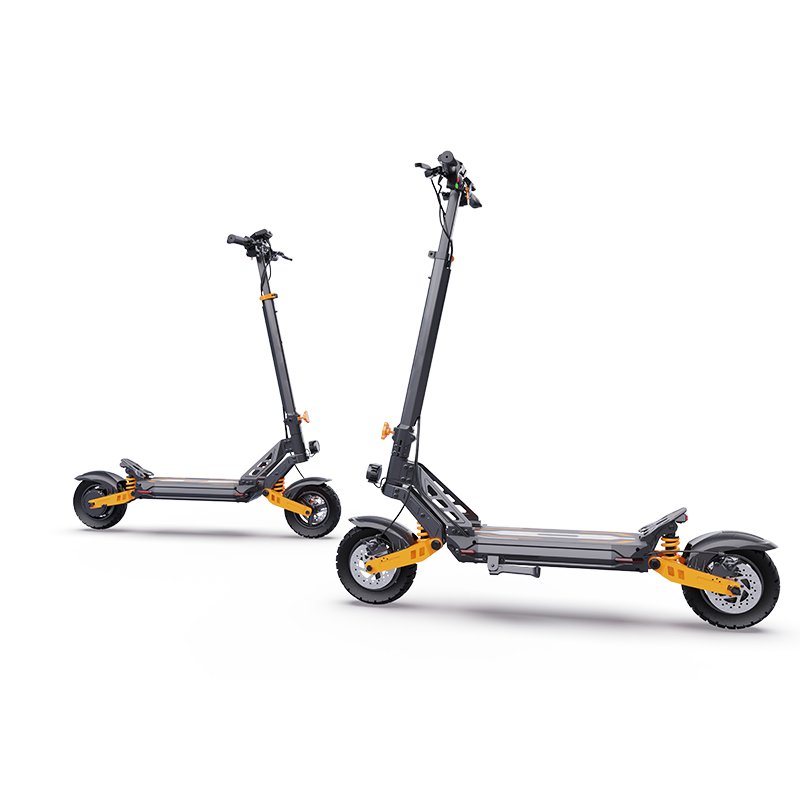 China Supplier Hub Motor 48v 1000w 10 inch Electric Scooter Offroad Dual Suspension High Speed E Scooter