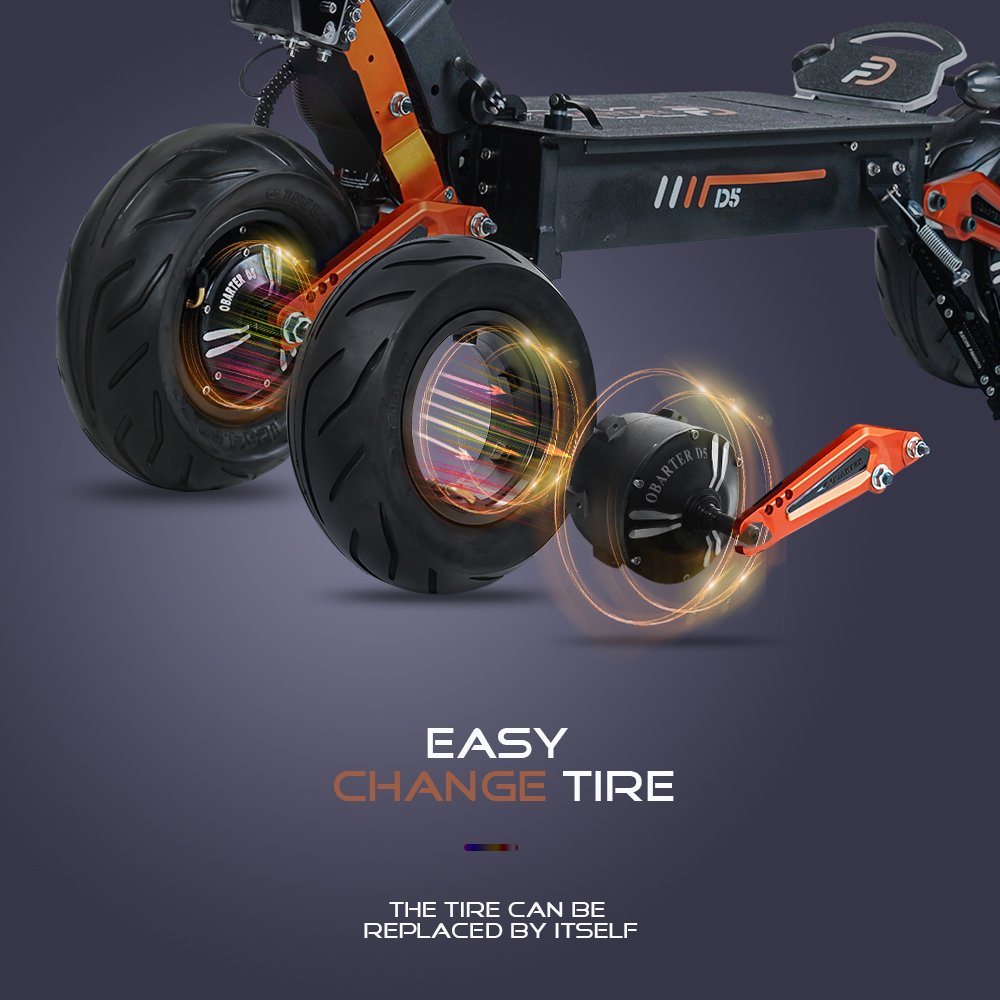 Quick Response Extreme Sports Sports OBARTER D5 Electric Scooter