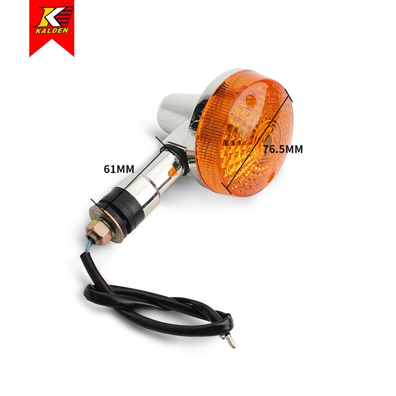 Scooter Round Signal Light Motorcycle Front Turn Signal Light For Suzuki GN125 Motorcycle GN125 Lighting System