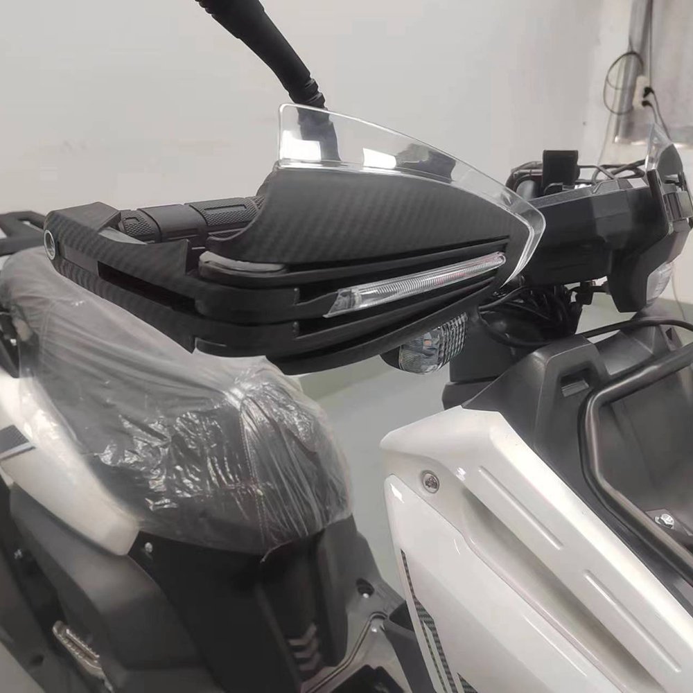 Motorcycle Led Folding Knuckle Guard Folding Type Universal For All Bikes Moped Scuter Tank 200cc 150cc