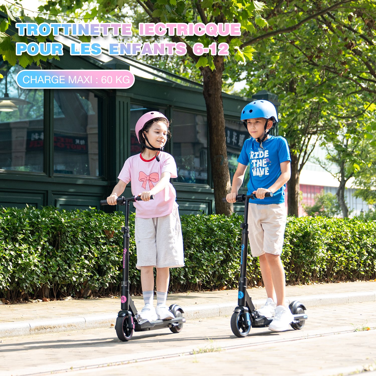 New 2023 EVERCROSS children led light scooter EU warehouse toys vehicle multiple colors kid electric scooters