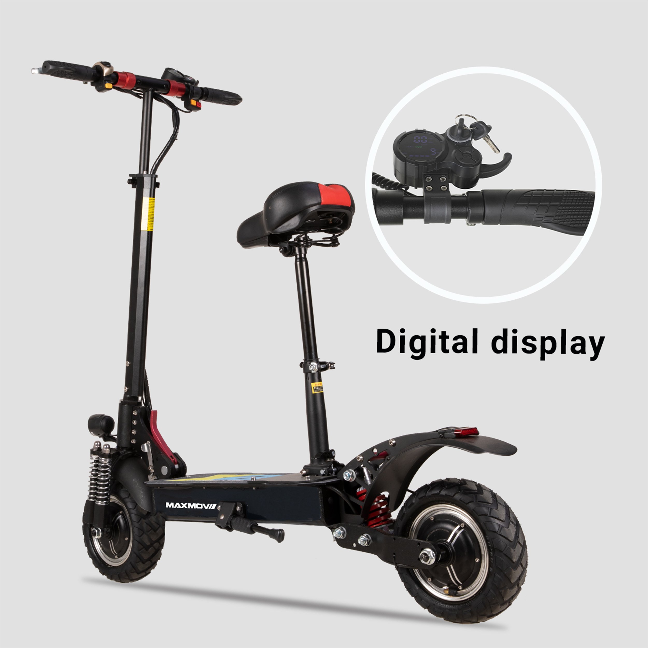 2024 New Off-Road two wheel X2 1000w fast Electric Scooter With Suspension Dual Motors 2000W 10 Inch Battery-Removable Escooter