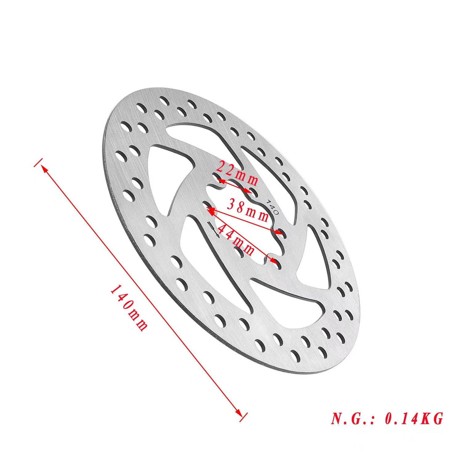 Brake disc 140MM for Electric scooter brake disc
