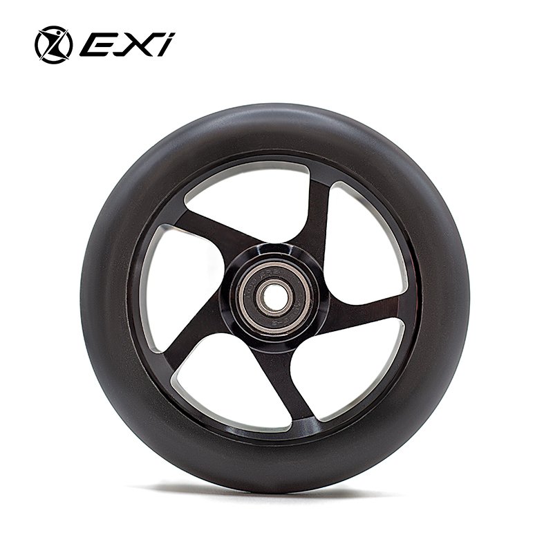 Factory Direct Pro Stunt Scooter Wheels Core Design Aluminum Cyclone Shape 120mm/110mm 88A Electric Scooters 88A Brake Parts