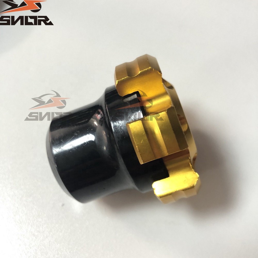 CNSNR Electric Scooter Front Shock Absorber Cup Universal Front Fork Frame Sliders Crash Pad Motorcycle Anti Fall Axel Cap
