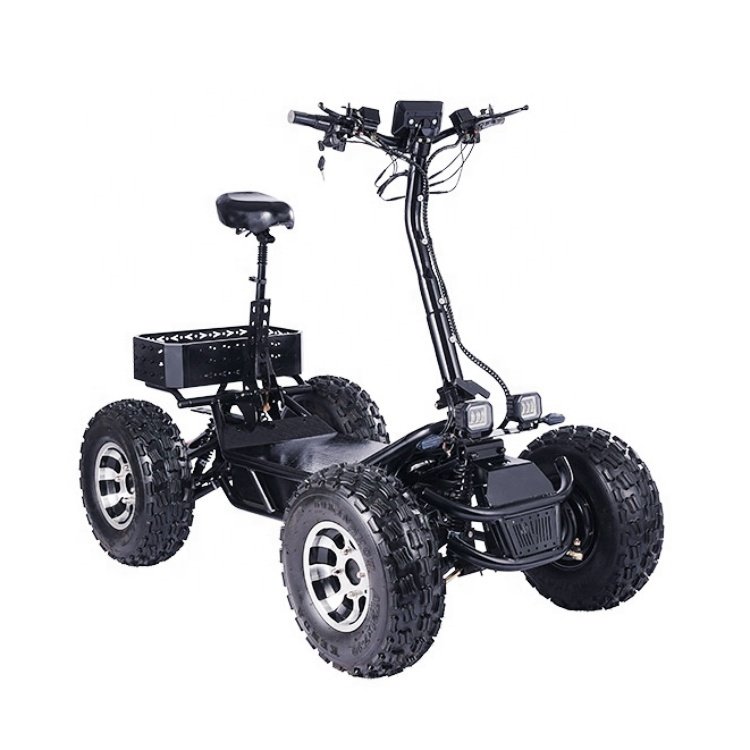 4x4 8000W Electric Scooter 60V Electric ATV Powerful All-Terrain Vehicle with Four Drive Road Electric Scooters Product
