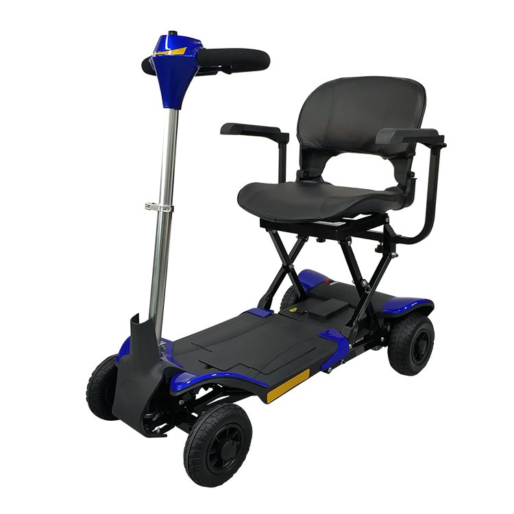 CE Certified Lithium Battery Indoor 4 Wheel Adult Electric Scooter with Seat
