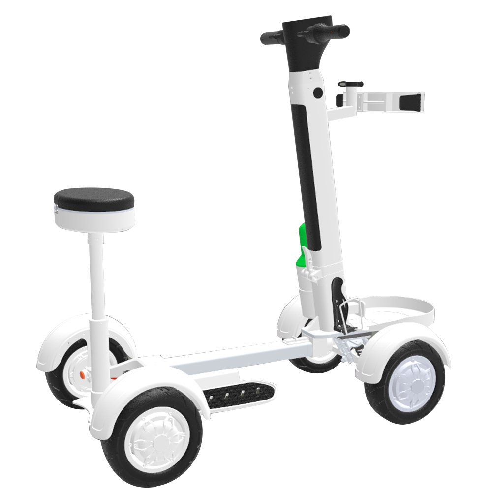 ESWING Fast 2000W 48V Self Balancing Electric Scooters 4 Wheel Drive Electric Golf Carts